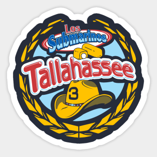 Tallahassee and his Los Submarinos Sticker